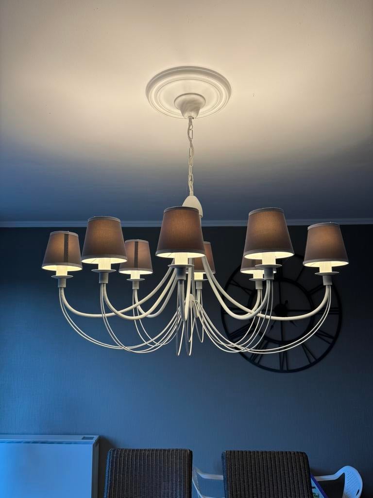 Lustre vintage de qualité, Huis en Inrichting, Lampen | Kroonluchters, Ophalen, Zo goed als nieuw