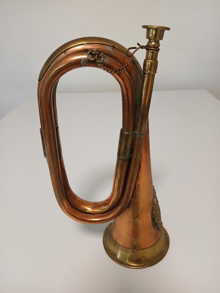 Antieke Militaire Bugel – Argyll and Sutherland Highlanders, Muziek en Instrumenten, Blaasinstrumenten | Trompetten, Gebruikt