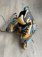 Grijs gele rollerblades, Ophalen, Gebruikt, Kinderen, Inline skates 4 wielen