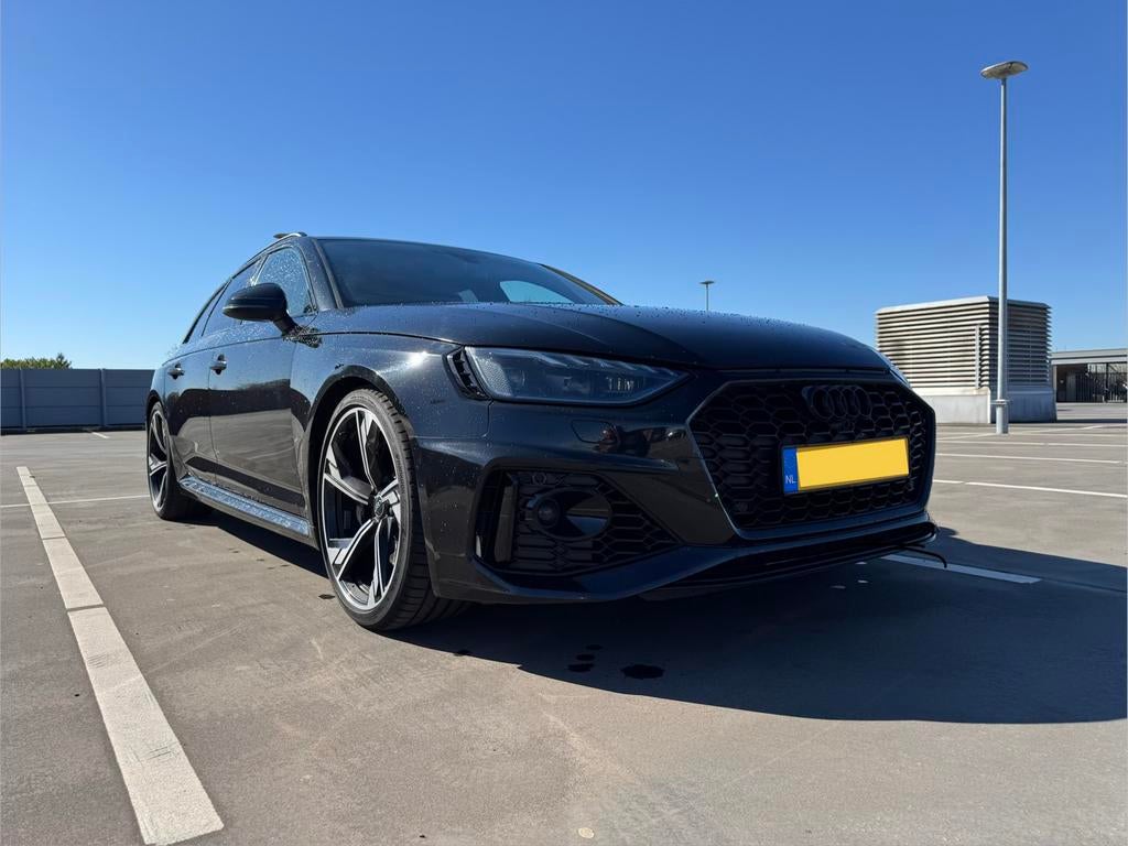 Audi RS4 Avant 2.9 TFSI Quattro 450pk, Auto's, Audi, Automaat, Zwart, Leder, Particulier