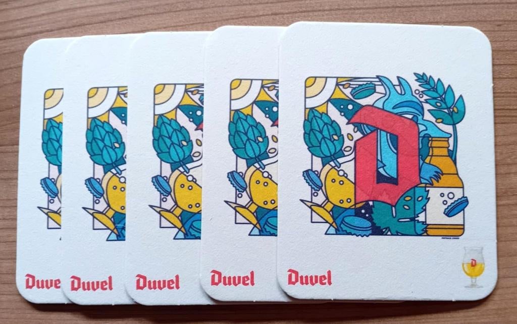 bierviltjes Duvel, Ophalen, Nieuw, Viltje(s), Duvel