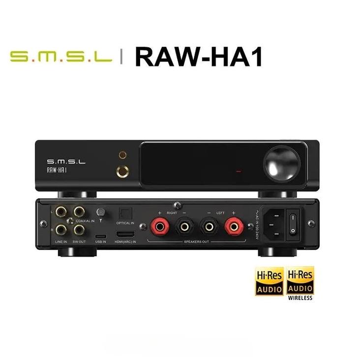 AMP / DAC SMSL RAW-HA1, TV, Hi-fi & Vidéo, Appareils professionnels, Comme neuf, Audio, Enlèvement ou Envoi