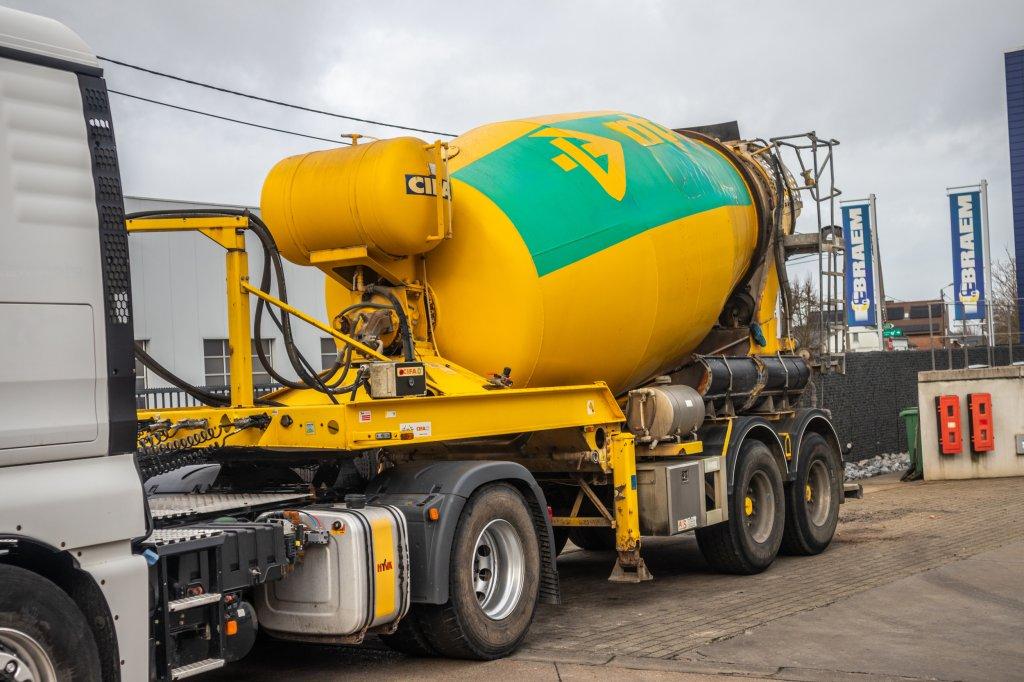 CIFA MOL BETON MIXER/MALAXEUR/MISCHER 10M3, Achat, Entreprise, Autres carburants, Remorques et Semi-remorques
