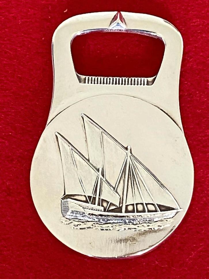 Zeldzaam - Christofle Special Edition flesopener, Antiek en Kunst, Antiek | Zilver en Goud, Zilver, Ophalen of Verzenden