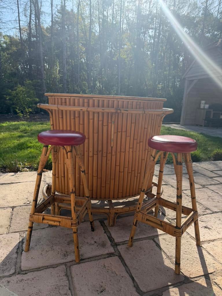 Vintage tiki bar, Maison & Meubles, Dénudé, Enlèvement, Utilisé