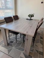Eettafel met stoelen, Huis en Inrichting, Ophalen, Zo goed als nieuw, Vijf personen of meer, 150 tot 200 cm