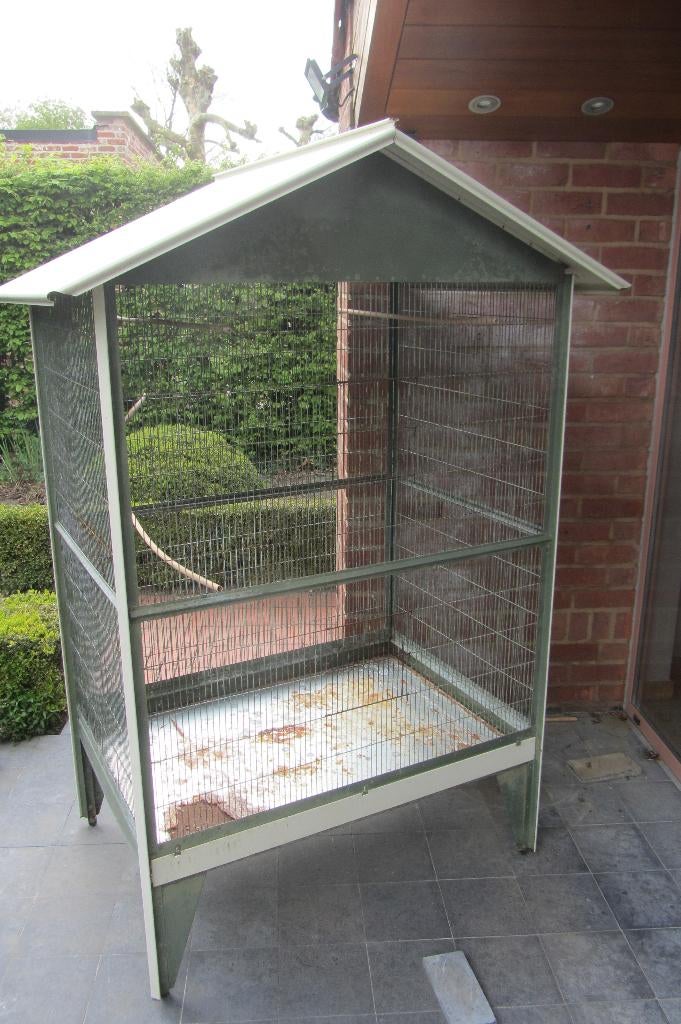 Volière, Ophalen, Gebruikt, Metaal, Volière