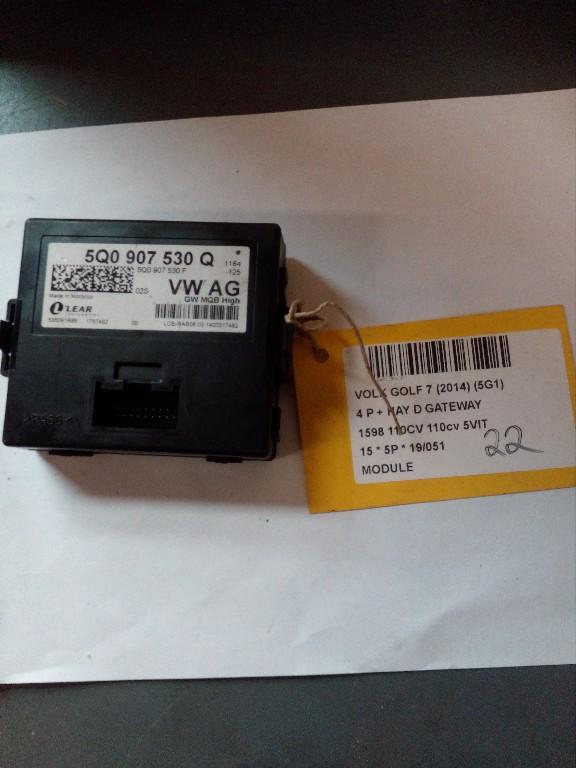 UNITE ELECTRONIQUE Volkswagen Golf VII (AUA) (5Q0907530Q), Utilisé, Volkswagen