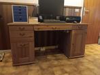 Houten bureau meubel, Ophalen, Gebruikt, Hout
