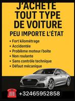 BONJOUR, JE RACHÈTE TOUT TYPE DE VOITURE, Autos : Divers, Enlèvement