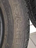 4 autobanden met volwaardig reservewiel, Auto-onderdelen, Banden en Velgen, Ophalen, Gebruikt, 15 inch, Band(en)