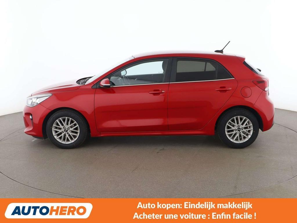 Kia Rio 1.2 Active (bj 2017), Auto's, Voorwielaandrijving, Stof, Gebruikt, Zwart