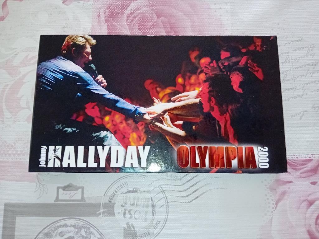 Johnny Hallyday „Olympia 2000" doos 2 stuks, Ophalen, Gebruikt