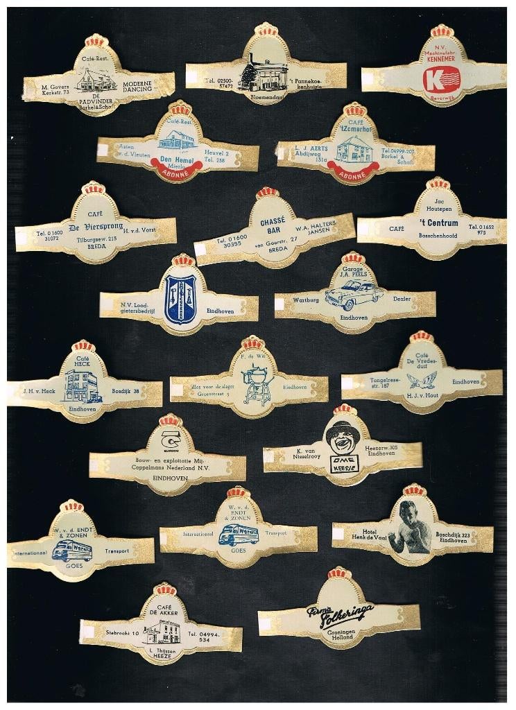 PUBLICITÉ POUR LES MARQUES DE CIGARES ABONNE, Collections, Articles de fumeurs, Briquets & Boîtes d'allumettes, Envoi, Comme neuf