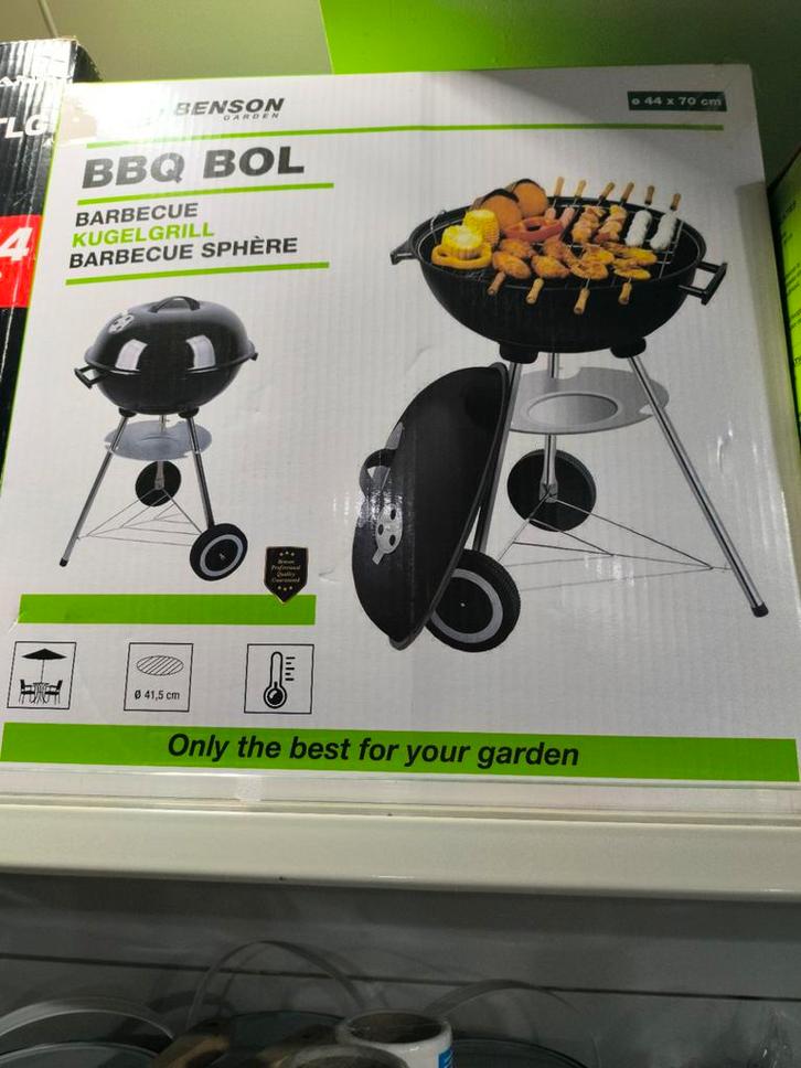 Barbecue groot bol nieuw, Tuin en Terras, Houtskoolbarbecues, Ophalen