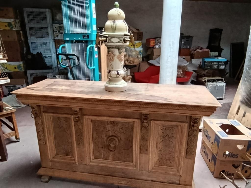 Toog met tapkraan, Ophalen