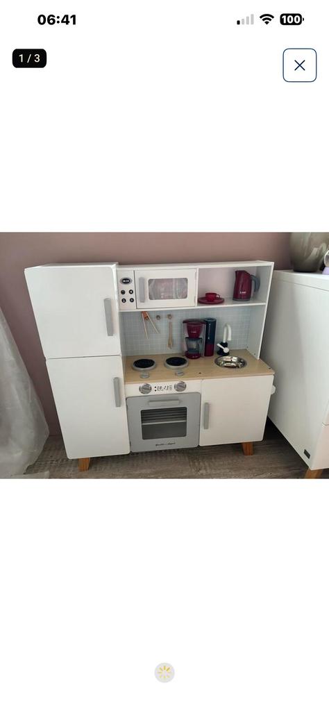 Keuken met accesoires, Enlèvement, Comme neuf, Plastique, Jouer à la cuisine