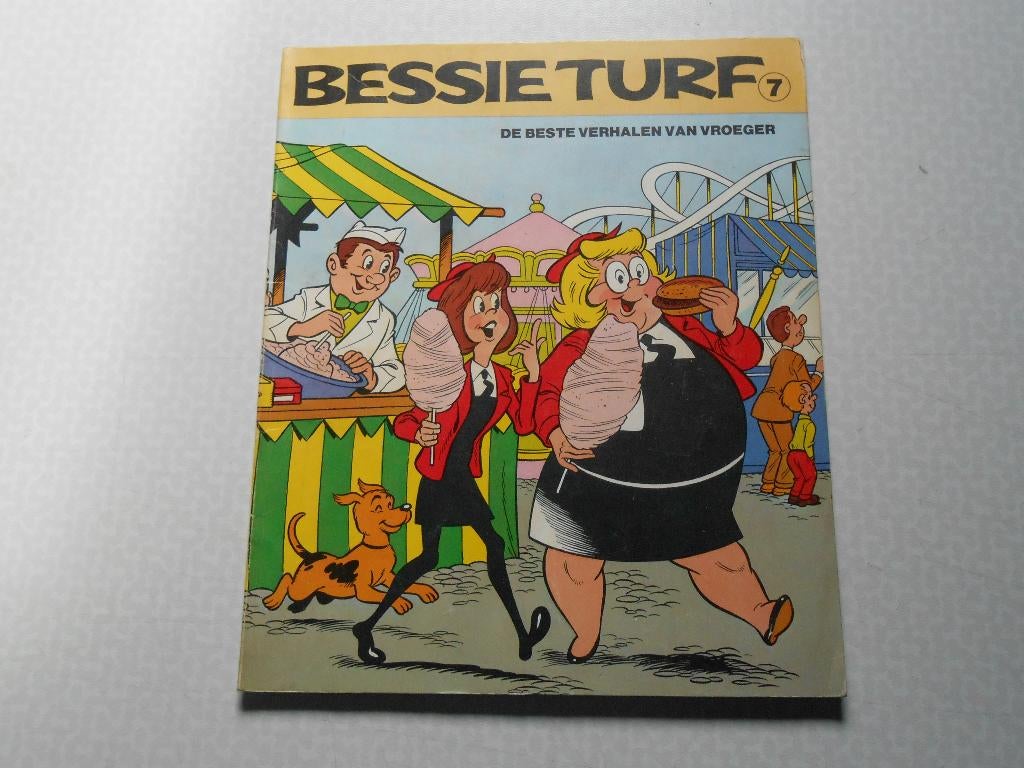 Bessie turf 7 1974 1 ste druk., Eén stripboek, Ophalen of Verzenden, Gelezen