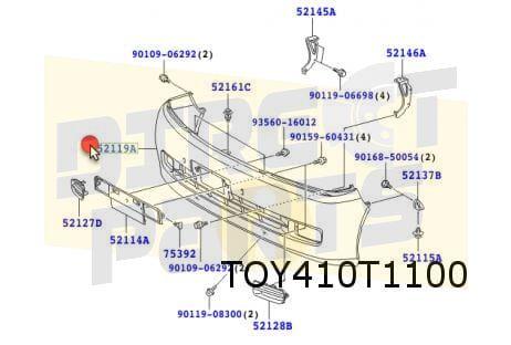 Toyota Hi-Ace (9/06-) voorbumper (bij koplampsproeiers) (te, Auto-onderdelen, Carrosserie, Bumper, Toyota, Voor, Nieuw, Verzenden