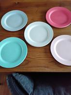 Bamboe bordjes en kommen, Assiettes(s), Comme neuf, Enlèvement, Autres matériaux