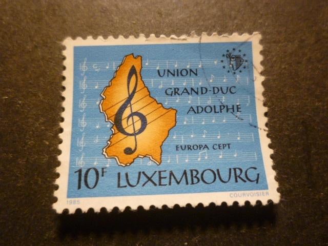 Luxemburg/Luxembourg 1985 Mi 1125(o) Gestempeld/Oblitéré, Envoi, Luxembourg