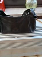 Leder Natan handtas, Handtassen en Accessoires, Tassen | Damestassen, Ophalen, Gebruikt, Zwart, Handtas