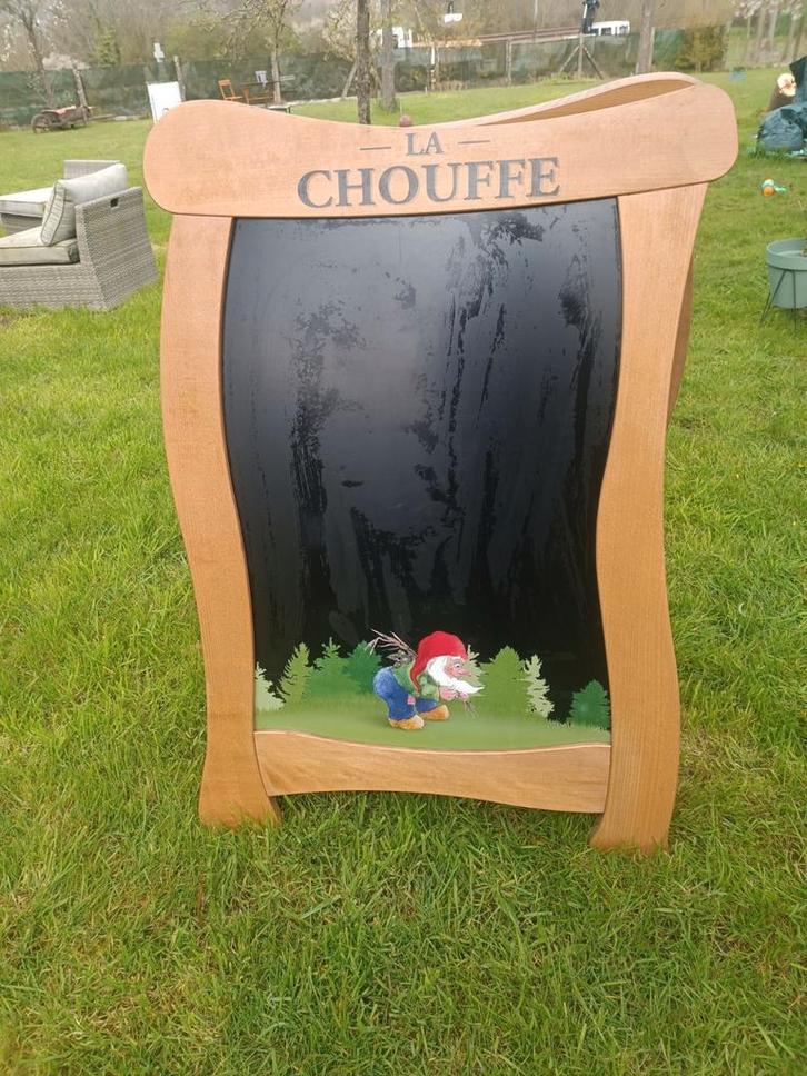 Panneau de signalisation La Chouffe, Collections, Marques de bière, Enlèvement