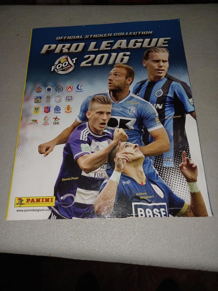 La Panini Pro-League 2016 est terminée, Collections, Enlèvement ou Envoi