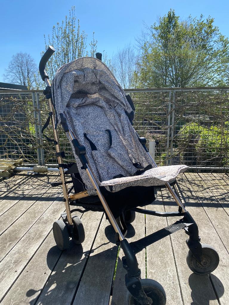Stijlvolle buggy van Elodie Details (model Stockholm), Kinderen en Baby's, Ophalen, Gebruikt, Overige merken, Verstelbare rugleuning