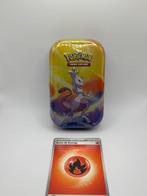Kanto power tin: mewtwo version (2), Ophalen of Verzenden, Nieuw, Booster, Foil