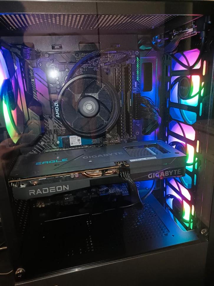 Mid-range gaming PC, Computers en Software, Desktop Pc's, Nieuw, 3 tot 4 Ghz, SSD, 16 GB, Met videokaart, Gaming, Ophalen