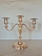 WMF - Verzilverde 3-armige kandelaar, Ophalen of Verzenden