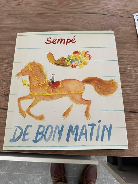 Sempé de bon matin 1983 editions Denoel Päris, Cartoons, Sempé, Nieuw, Ophalen of Verzenden