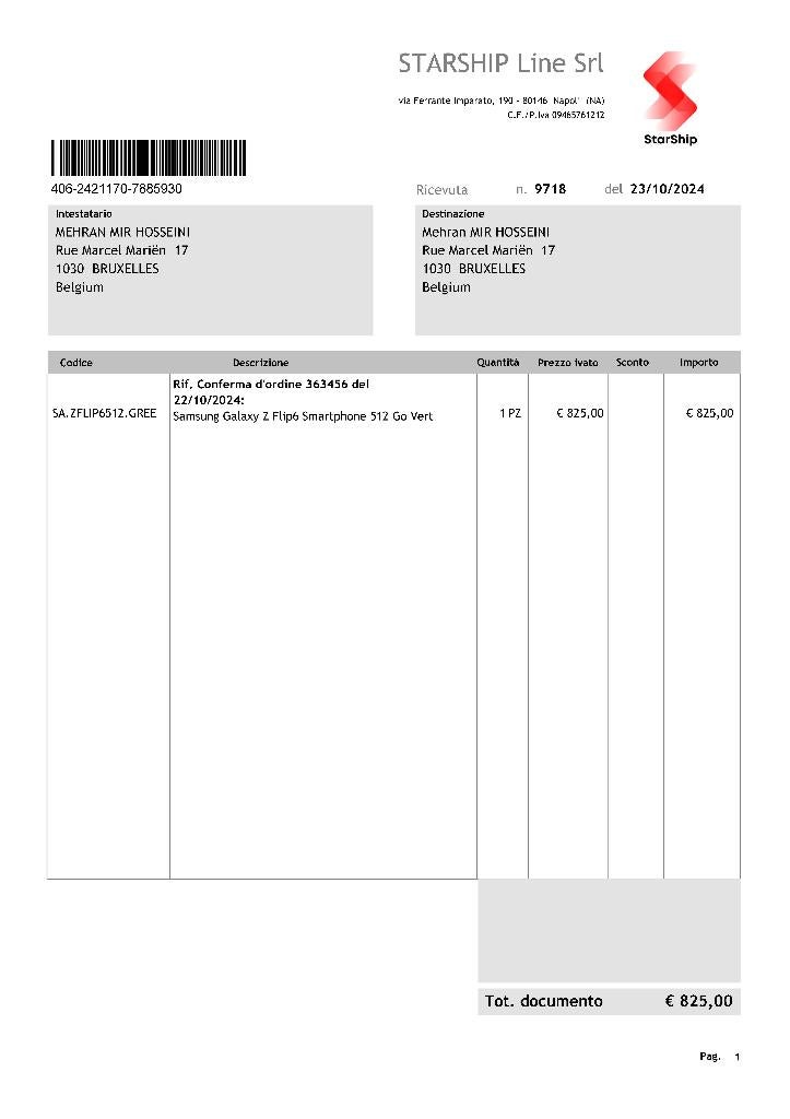 Samsung Galaxy ZFlip 6 à vendre, Enlèvement ou Envoi, Ne fonctionne pas, Autres couleurs