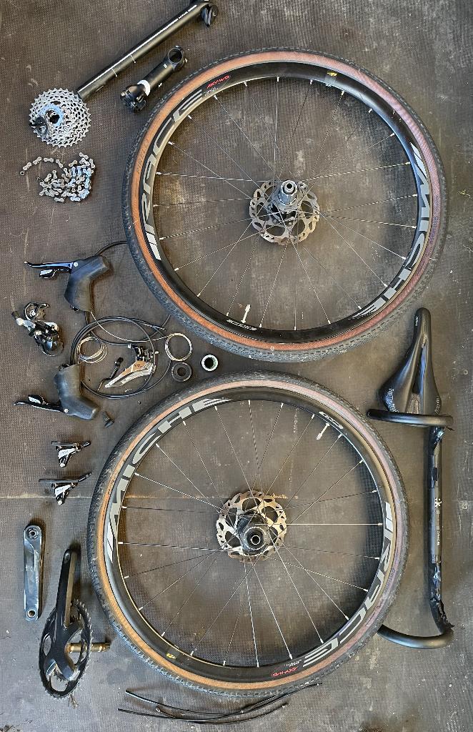 Sram Rival 22V Complete groep voor gravel/race/bikepacking, Fietsen en Brommers, Fietsonderdelen, Gebruikt, Algemeen, Overige typen