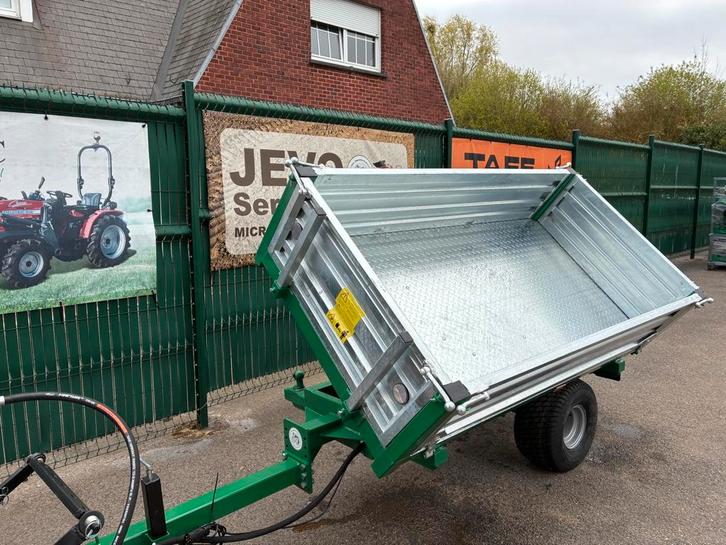 Remorque tribenne hydraulique, Articles professionnels, Agriculture | Pièces | Pneus, Jantes & Essieux, Enlèvement