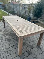 Tuintafel teak, Tuin en Terras, Ophalen, Gebruikt, Rechthoekig, Teakhout