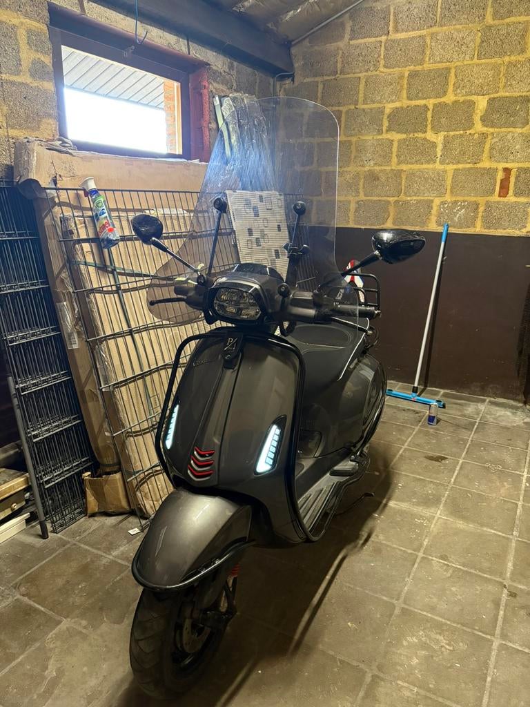 Vespa sprint iget 2019 A klassen, Vélos & Vélomoteurs, Vespa S, Comme neuf, Enlèvement, Classe A (25 km/h)