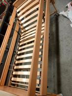 Ziekenhuisbed met zorgmatras, 90 cm, Beige, Enlèvement, Bois