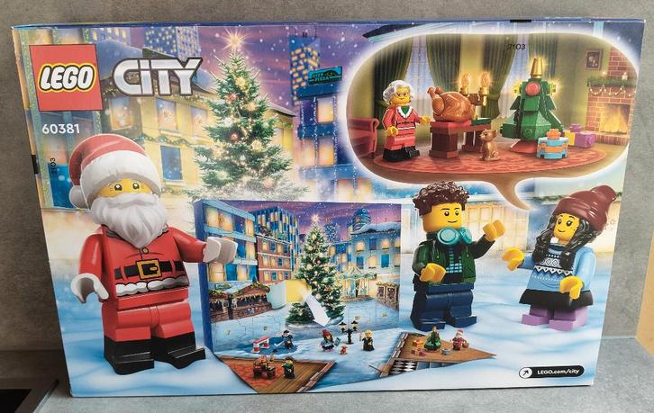 lego city 60381 adventkalender, Kinderen en Baby's, Speelgoed | Duplo en Lego, Nieuw, Lego, Complete set, Ophalen of Verzenden
