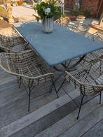 Tuintafel met 8 stoelen, Tuin en Terras, Ophalen, Loungeset