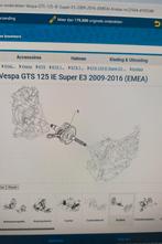 Moteur Vespa GTS125cc ie, Vélos & Vélomoteurs, Scooters | Vespa, Enlèvement