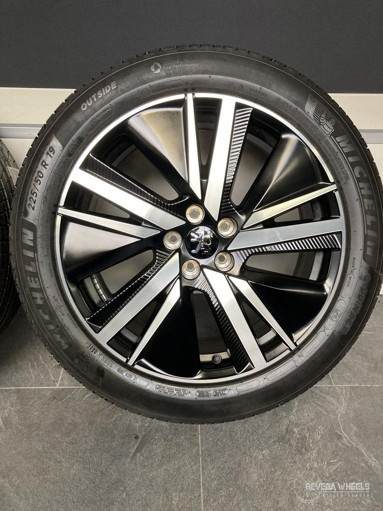 19” originele Peugeot 3008 / 5008 velgen + banden DEMO 5x108, Autos : Pièces & Accessoires, Pneus & Jantes, Pneus et Jantes, Pneus été