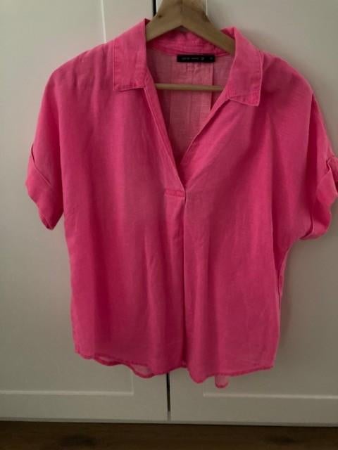 River Woods bloesje maat 38 fluo roze, Kleding | Dames, Blouses en Tunieken, River Woods, Ophalen of Verzenden, Maat 38/40 (M)