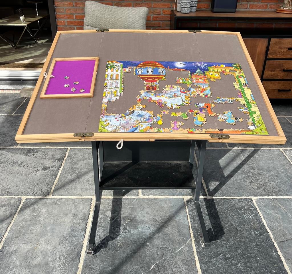 Puzzeltafel Becko 2000 Stuks, Ophalen, Zo goed als nieuw