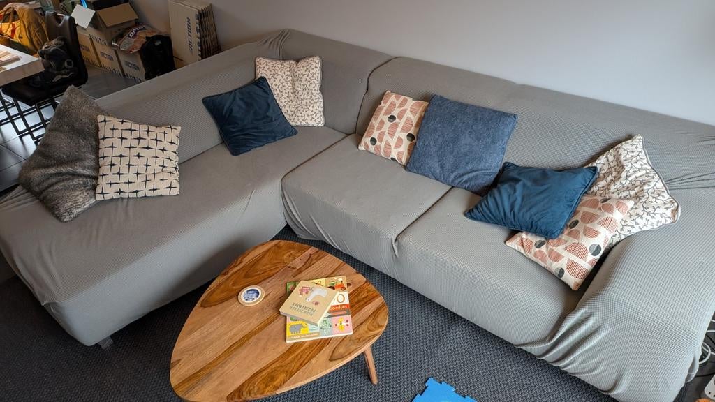 Siège en L, Maison & Meubles, Canapés | Coins salons complets, Enlèvement