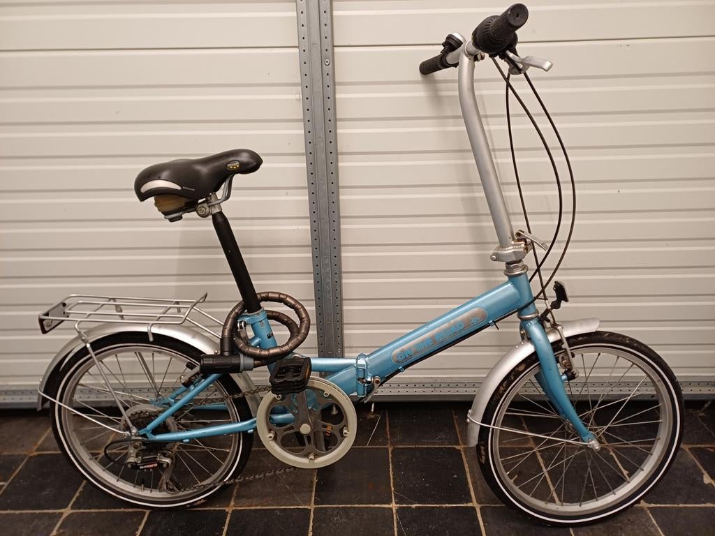 Plooifiets / vouwfiets voor volwassenen, Ophalen, Deels opvouwbaar