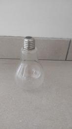 Vaas - Gloeilamp - Kunststof - Bloemenhouder, Huis en Inrichting, Kunststof, Overige kleuren, Ophalen of Verzenden, Zo goed als nieuw