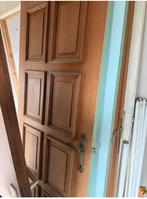 Eik deur 5x, Ophalen, Zo goed als nieuw