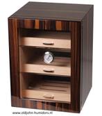 HUMIDOR KABINET MAKASSAR FINISH HI-GLOSS 120 SIGAREN     h90, Verzamelen, Rookartikelen, Aanstekers en Luciferdoosjes, Verzenden